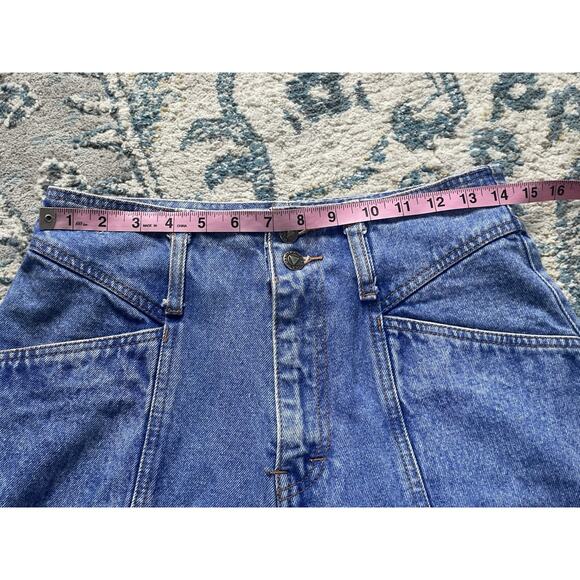 90s High Waisted Tapered Mom Jeans Sz 11 | Vintage Manisha Denim - Picture 11 of 11